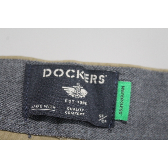 Dockers Men Brown Chino Pants Straight Business Casual size 36 - Picture 2 of 9